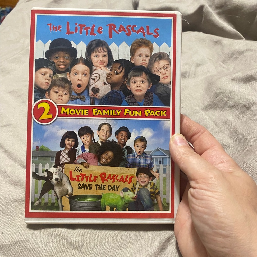 Universal The Little Rascals DVD - Red‎ and Blue Cover
